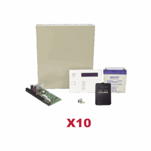 Kit de 10 Paneles de Alarma VISTA48 con Batería y Transforma...