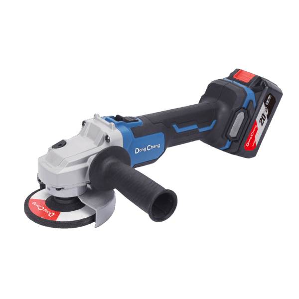 Amoladora Angular de 20Vcc, Disco de 4-1/2 in, Incluye 2 Baterías de 4.0Ah, Cargador y Estuche