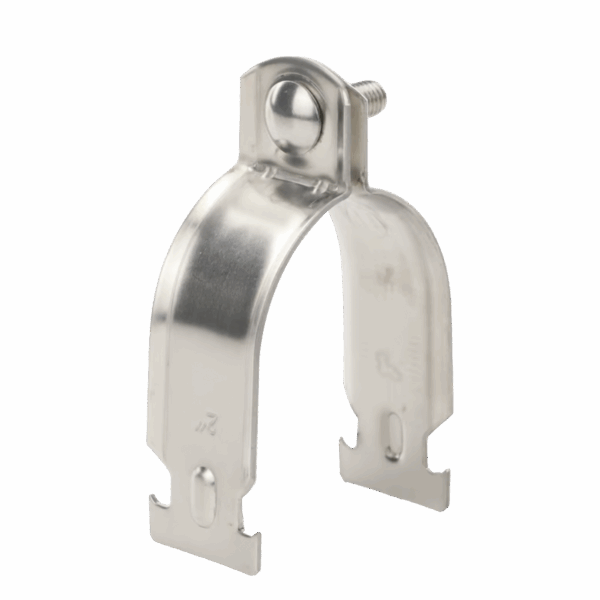 Abrazadera de Acero Inoxidable  de 2 " Para Unicanal Tipo Strut