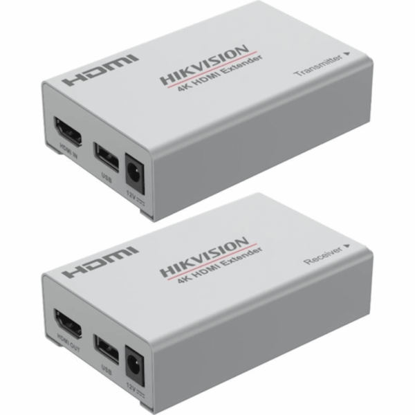 Kit Extensor de Video y Audio por HDMI / Hasta 120 Metros (30 Hz) y 60 Metros (60 Hz) de Distancia con Cat 6 / Soporta Resolución 4K / Cero Latencia