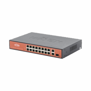 Switch PoE (802.3af/at/bt) / No administrable de largo alcan...