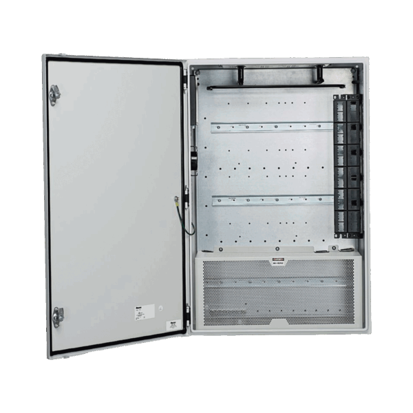 Gabinete de Zona de Instalación en Pared, Diseñado Para Dos Switches, Uso Industrial con Clasificación UL tipo IP66 y 4/12, Color Gris