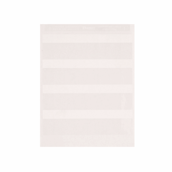 Hojas con 1000 Etiquetas Auto-laminadas para Impresora Láser/Inyección de Tinta, para Cables de 6.1 a 12.2 mm de Diámetro (8 - 4 AWG)