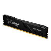 MEMORIA RAM KINGSTON DIMM DDR4 8GB 3200MT/S FURY BEAST BLACK...