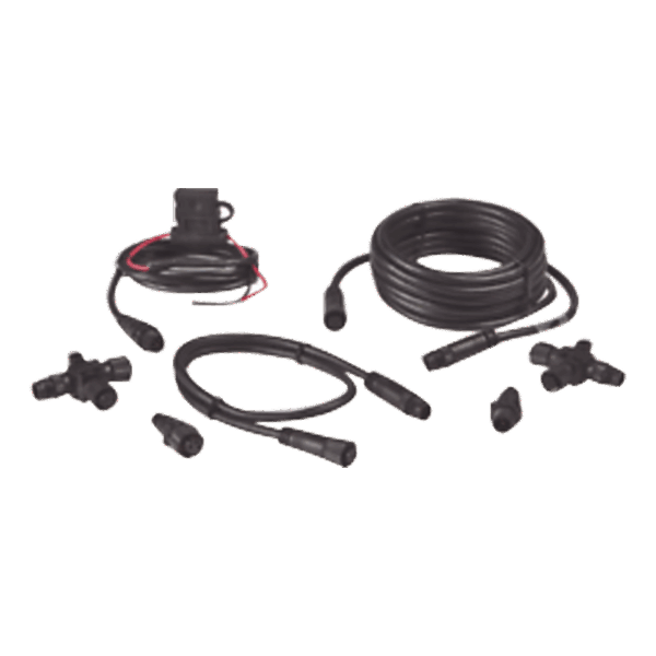 Kit de Conexión NMEA 2000® / Incluye Cables de Extensión 0.61 m y 4.55 m / 2 Conectores T / 2 Terminadores de Red / Cable de Alimentación 0.6 m