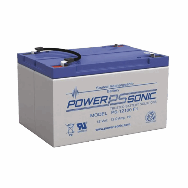 Batería 12V, 12AH, Para Respaldo, Tecnologías AGM/VRLA, 5 Años Vida Útil, Terminales F1, Reconocida UL