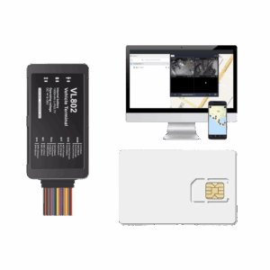 Kit localizador vehicular / 4G LTE / BLE / RS485 / Audio dos...