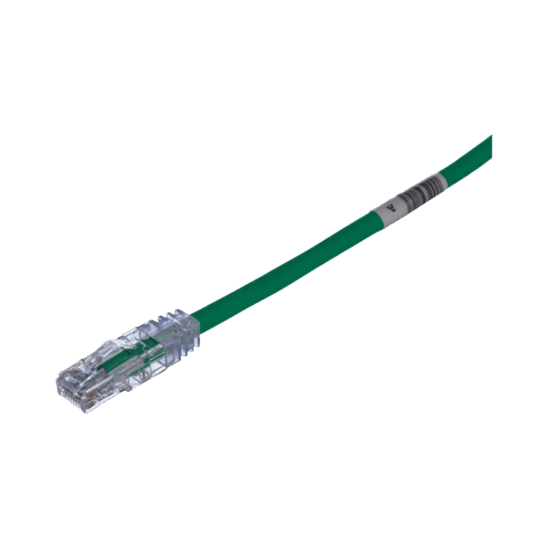 Cable de Parcheo TX6, UTP Cat6, 24 AWG, CM, Color Verde, 7 ft.