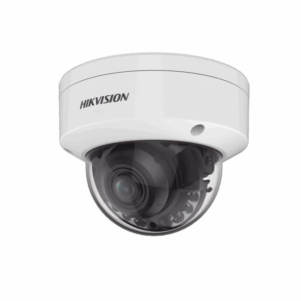 Domo IP 4 Megapixel / Imagen a Color 24/7 / Lente 2.7 - 13.5 mm / Luz Blanca 40 mts / WDR 130 dB / Exterior IP67 / IK10 / Captura Facial / Videoanaliticos / AcuSense
