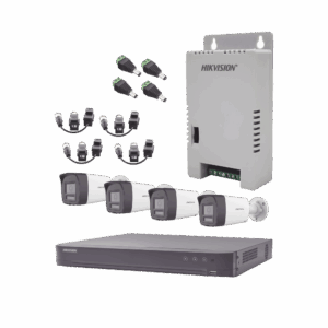 Kit Audio Bidireccional TurboHD 4K-3K / DVR 4 Canales 4K / 4...