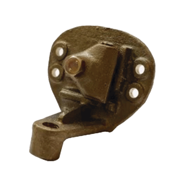 Base de pretil para Punta Maciza, elaborada en Bronce, permite fijar la punta en paredes o en muros.