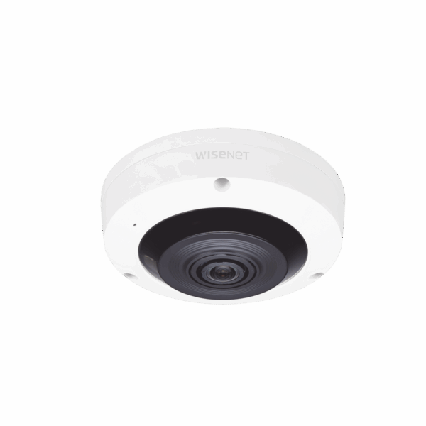 Fisheye IP Interior 6 Megapixel / WDR 120dB / IR 15m / PTZ Digital 8X / Video Analíticos Avanzados / Entrada y Salida de Audio y Alarma / Color Blanco