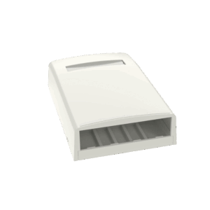 Caja de Montaje en Superficie, Para 4 Módulos Mini-Com, Colo...