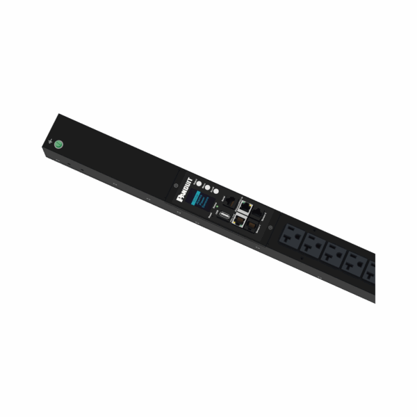 PDU G6 Monitoreable (MI) para Distribución de Energía, Enchufe de Entrada NEMA 5-15P, Con 16 Salidas NEMA 5-20R, de Instalación Vertical, 120 Vca, 15 Amp