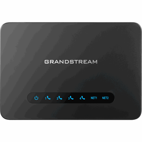 Gateway VoIP con Router NAT / 4 Puertos FXS (Conectar Teléfono Análogo) / Router NAT Gigabit Integrado / Cifrado AES Reforzado / Aprovisionamiento Automático / Soporta SIP y Fax T.38