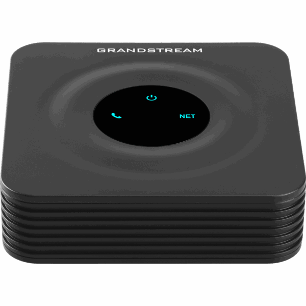 Adaptador de Teléfono Analógico HT801 V2 / 1 Puerto FXS (Conectar Teléfono Análogo) / VoIP Avanzado / Seguridad TLS y SRTP / Soporte Fax T.38 / Compatibilidad con Serie UCM /