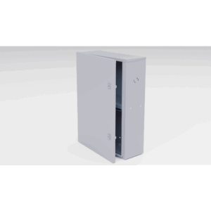 Gabinete para instalación de 2 Baterías , Fabricado en Lámin...