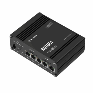 Router Industrial 5G LTE con 2 Ranuras SIM/ 5 Puertos Gigabi...
