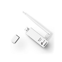 TARJETA DE RED USB TP-LINK TL-WN722N INALAMBRICA ANTENA DESM...