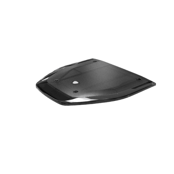 Domo lateral de reemplazo para barra de luces SP216 de la Marca SignalPro, Color Negro