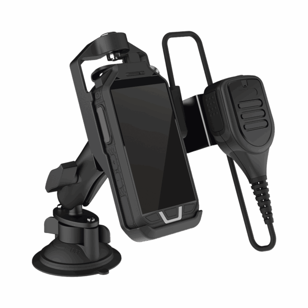Base para Vehículo Compatible con RugGear RG725 y RG750, Incluye Puerto de Carga