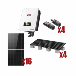 Kit Solar Interconexion  / 9kW  220Vca / Inversor AFORE / Mo...