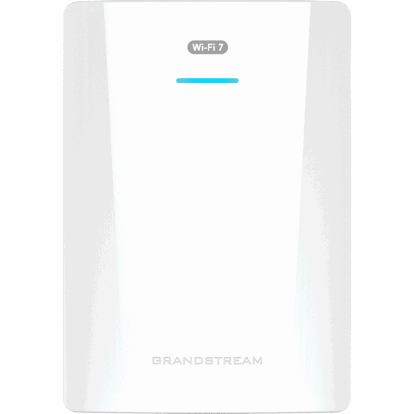 Punto de Acceso Wi-Fi 7 para Pared / GWN7670WM / MIMO 2x2:2 DL-UL OFDMA / Modulación 4096 QAM / 2.5G Ethernet PoE+ / Hasta 256 Clientes / QoS Avanzado / Cobertura 175 mts / Gestión Integrada y en la Nube