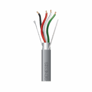 Carrete de 305 Metros / Cable 4 x 18 AWG / Color Gris / Blin...