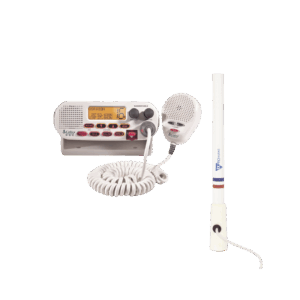 Kit de radio MRF45D | mas antena marina de fibra de vidrio T...