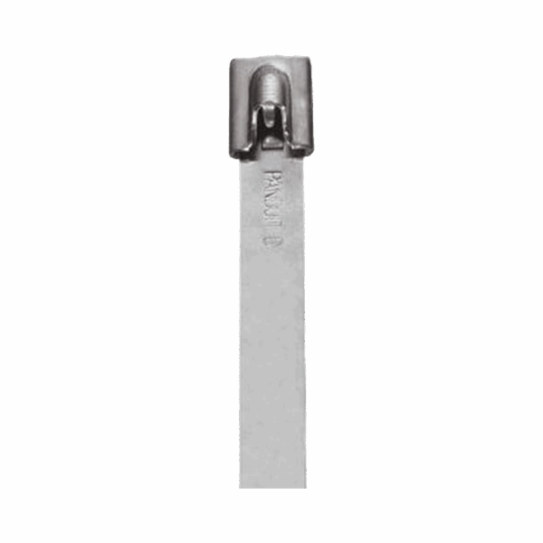 Cincho StrongHold de Acero Inoxidable Tipo 304, 998 mm largo x 6.6 mm ancho, Color Metálico, Paquete de 25pz