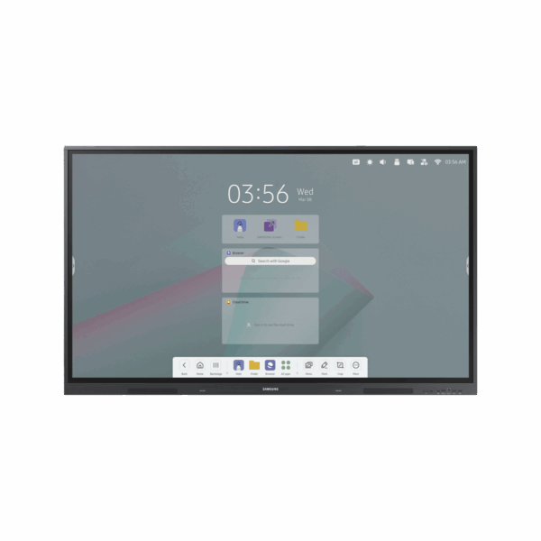 Pantalla tactil interactiva 75" Android 14 certificado con EDLA  / Touch tipo IR / UHD / 400 nits / HDMI / USB / WIFI / RJ45 / Compatible con montajes VESA 800 x 400