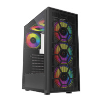 GABINETE BALAM RUSH DRAGONFLY MESH GM740 / MEDIA TORRE / ATX...
