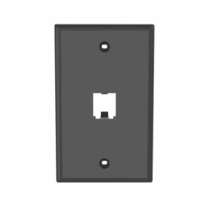 Placa de Pared Vertical Clásica, Salida Para 1 Puerto Mini-C...