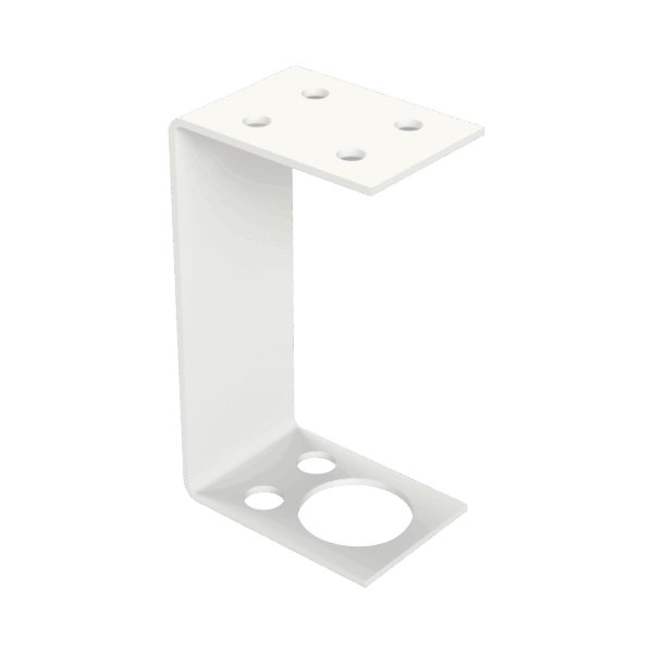 Montaje en C para instalación de antenas tipo Domo (Amplificación Celular).