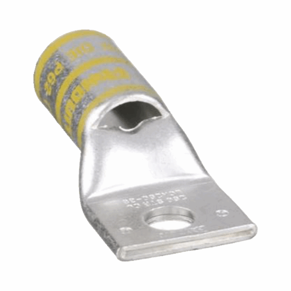 Zapata de compresión LCA250-38-X para cal. 250Kcm, Barreno para tornillo prisionero de 3/8, 1 Pz