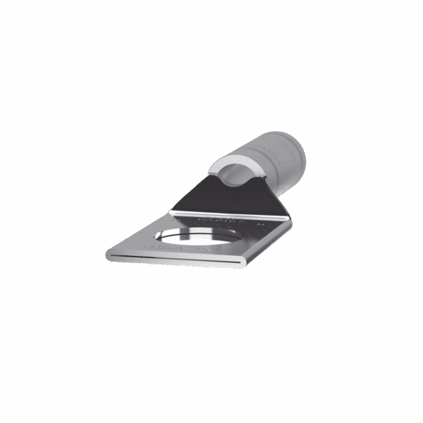 Zapatas de compresión LCA2-38-Q, para cal. 2Awg, Barreno para tornillo prisionero de 3/8, 1 Pz