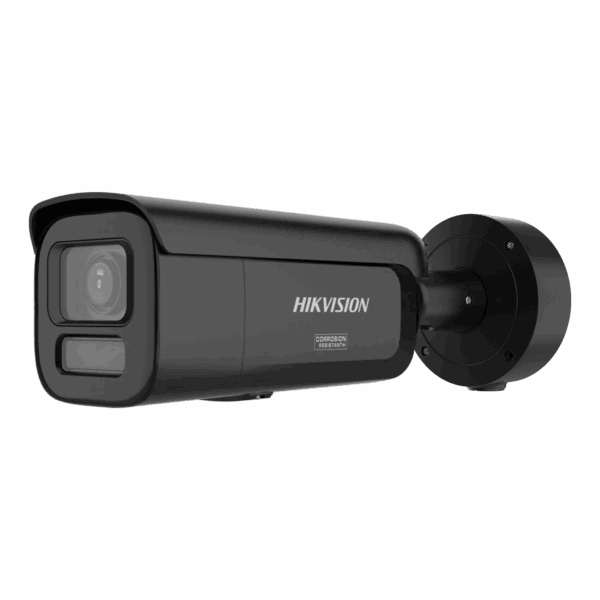 [Dual Light + ColorVu 3.0 + HikAI] Bala IP  4 Megapixel / Lente Mot. 2.8 a 12 mm / 60 mts IR + Luz Blanca / Exterior IP67 / WDR 130 dB / ACUSENSE 3.0 / Microfono Integrado / Metal / NEMA 4X / ACUSEARCH