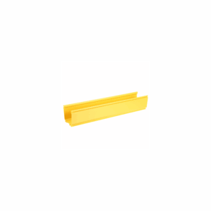 Canaleta FiberRunner™ 4X4, de PVC Rígido, Color Amarillo, 3 ...