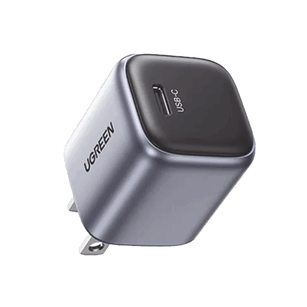 Cargador Mini de 20W | 1 USB-C de Carga Rápida | Tecnología GaN II | Carga Inteligente | Múltiple Protección  | Mayor Eficiencia Energética | Tamaño Compacto.
