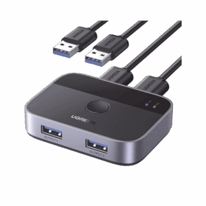 Conmutador USB para Compartir 2 Puertos USB 3.0 a 2 PC ́s | ...