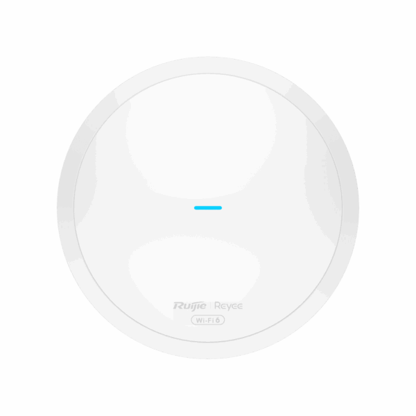 Punto de acceso Wi-Fi 6 para interior en techo hasta 1.77 Gbps doble banda 802.11ax MU-MIMO 2x2