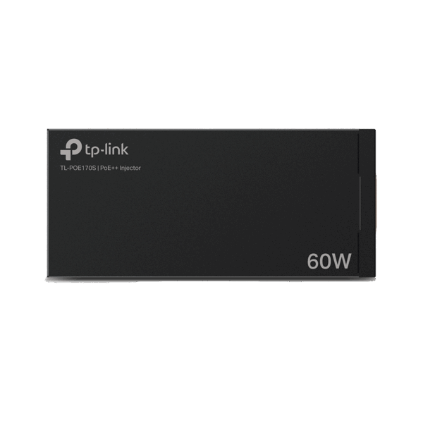 Inyector PoE++ (60W) / Gigabit 802.3 af/at/bt / 2 puerto 10/100/1000 Mbps / Plug and Play / Fuente alimientación Integrada
