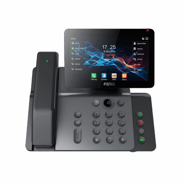 Telefono IP Wi-Fi, Handset Inalámbrico, Recepción de Video, 20 Líneas SIP, Puertos Gigabit, PoE con Puerto USB, Bluetooth.