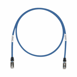 Patch Cord Cat6A, Blindado S/FTP, CM/LS0H, 30 ft, Color Azul
