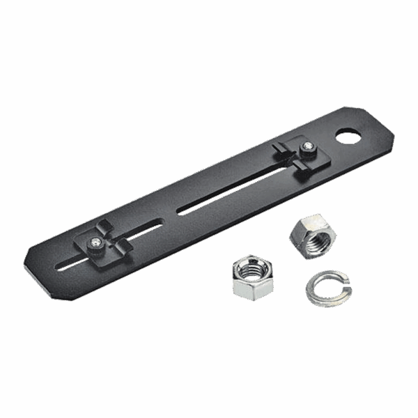 Soporte de Montaje a Techo, para Canaletas FiberRunner 4X4 o 6x4, Uso con Varilla Roscada de 5/8", Color Negro