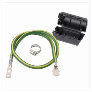 KIT de Tierra Física de Cable Blindado 6 AWG. Color Verde / ...