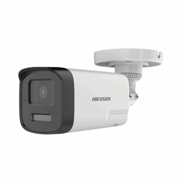 [Audio Bidireccional + Dual Light + ColorVu] Bala TURBOHD 4K (8 Megapixel) / Lente 2.8 mm / 40 mts IR EXIR + 40 mts Luz Blanca / Micrófono y Bocina Integrado / Exterior IP67 / Metal / dWDR