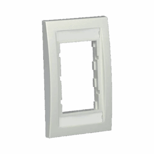 Marco de Placa Frontal Ejecutiva, Para dos Insertos de 1/2 o...
