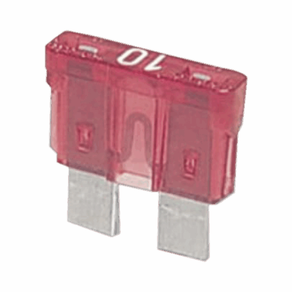 Fusible Automotriz de 10 Amper.