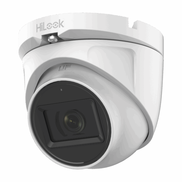 Turret TURBOHD 2 Megapixel (1080p) / Gran Angular 106° / Lente 2.8 mm / Audio por Coaxitron / 30 mts IR EXIR / Exterior IP66 / 4 Tecnologías / dWDR